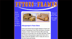 Desktop Screenshot of futonsandframesalbuquerque.com
